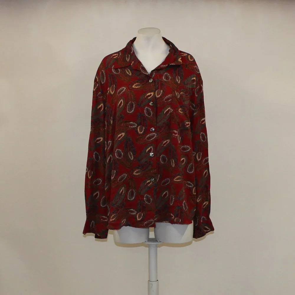 Kathy Che  Button Down Top